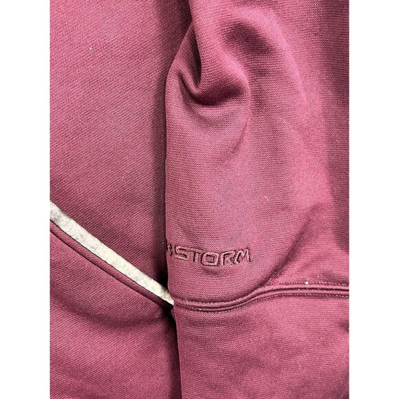 Under Armour Hoodie Women's 2XL XXL Storm Purple Camo Pullover Sweatshirt Fleece - Picture 7 of 8